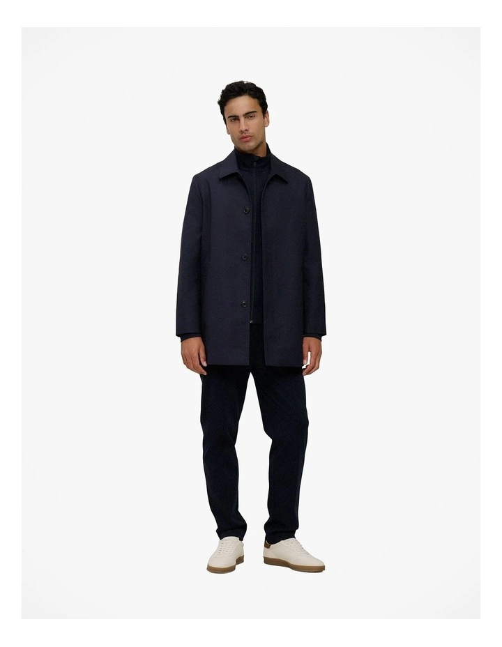 Ponte Straight Leg Pant in Navy image 2