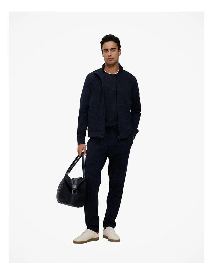 Ponte Straight Leg Pant in Navy image 4