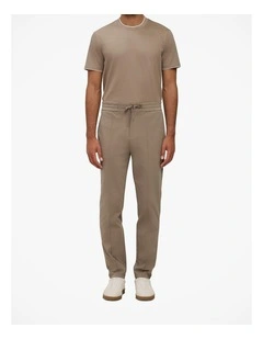 Ponte Straight Leg Pant in Dark Taupe