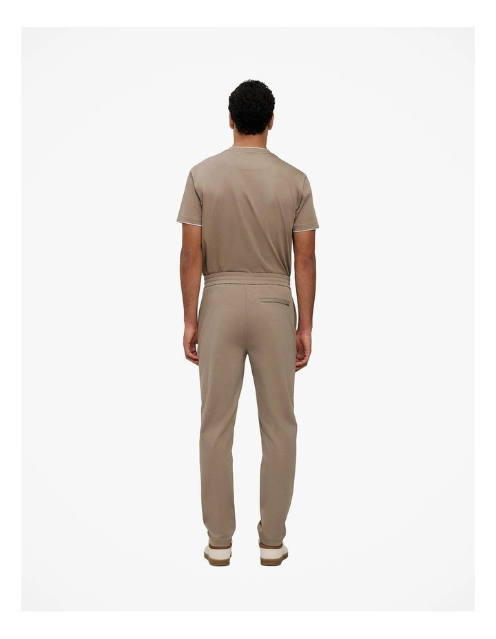 Ponte Straight Leg Pant in Dark Taupe image 7