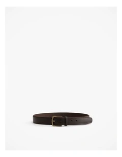 Roan Canvas Belt in Espresso