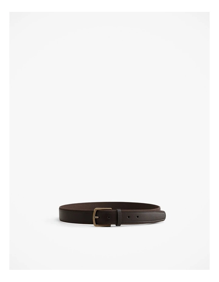 Roan Canvas Belt in Espresso image 1