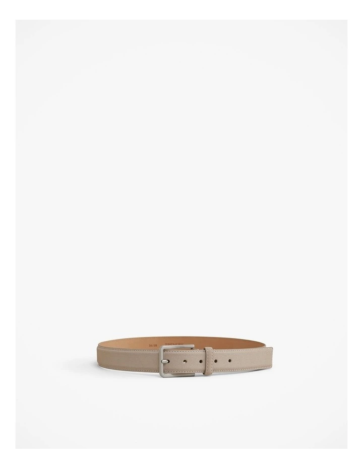 Mica Suede Belt in Sandstone image 1