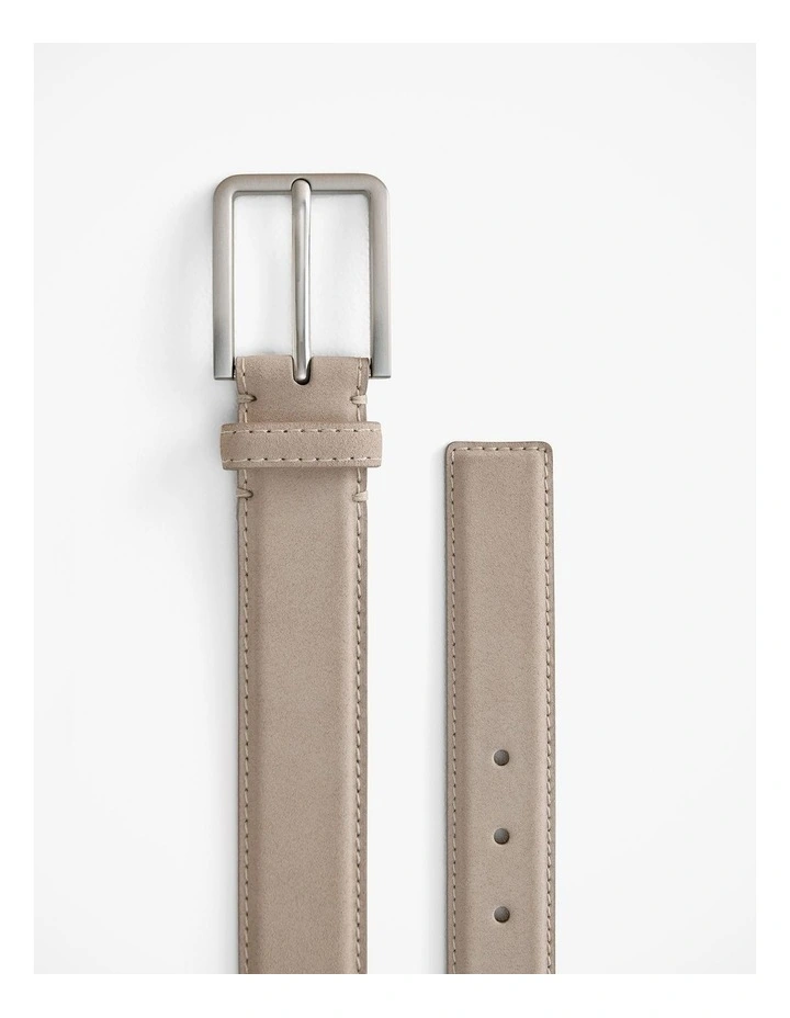 Mica Suede Belt in Sandstone image 3