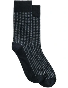 Arrow Stitch Sock