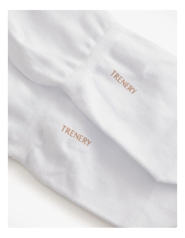 Invisible Sock in White image 2