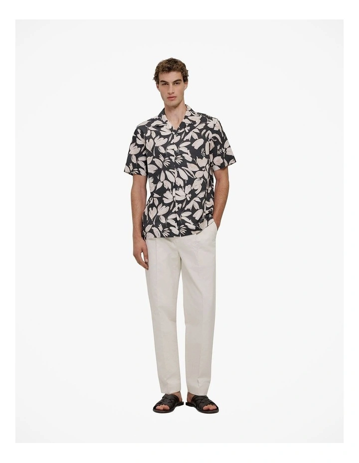 Sable Short Sleeve Shirt in Black image 3