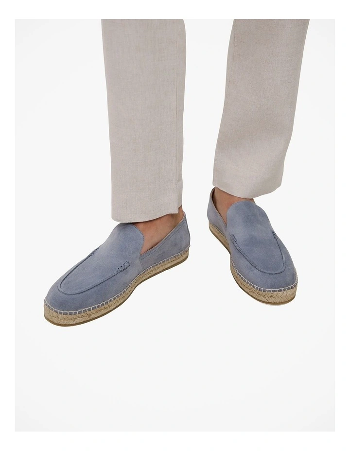 Lyro Suede Espadrille in Mineralblue image 2