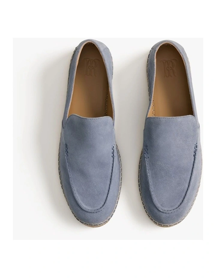 Lyro Suede Espadrille in Mineralblue image 3
