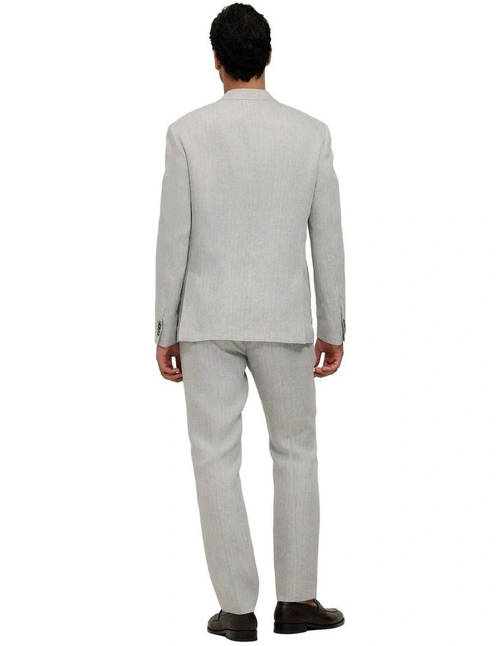 Linen Herringbone Blazer image 5