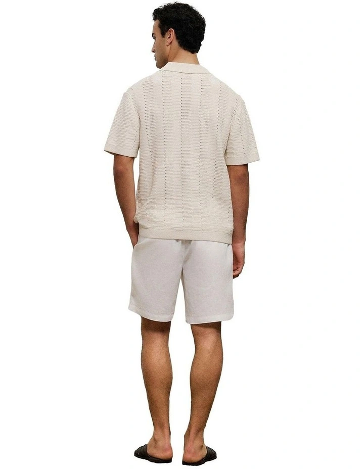 Crochet Cotton Knit Shirt image 6