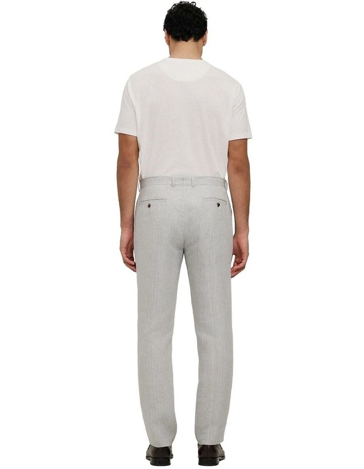 Linen Herringbone Trouser image 5