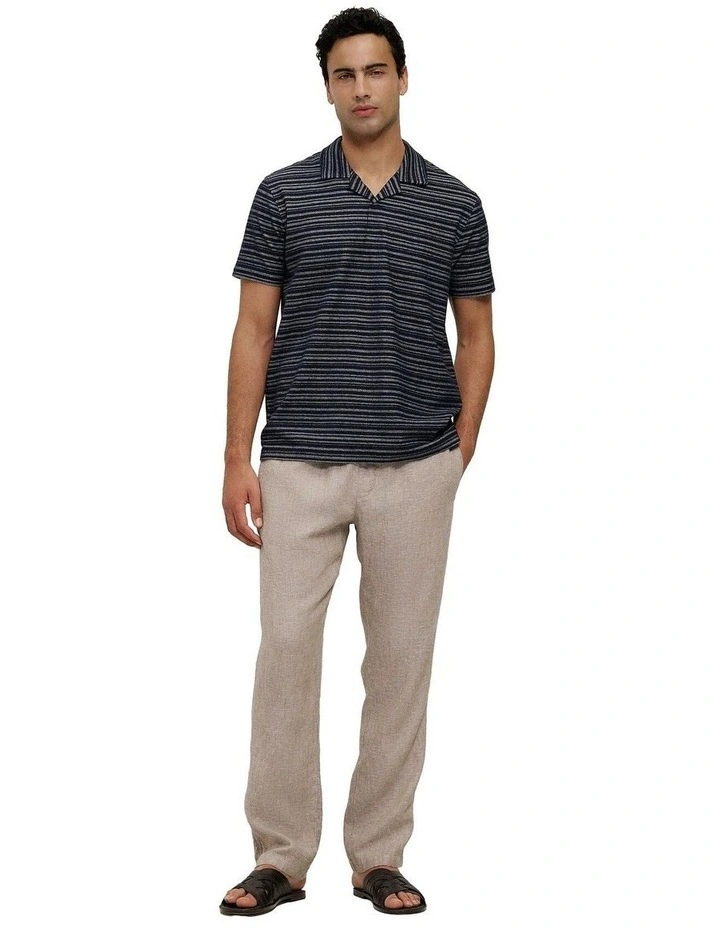 Jacquard Stripe Polo image 2