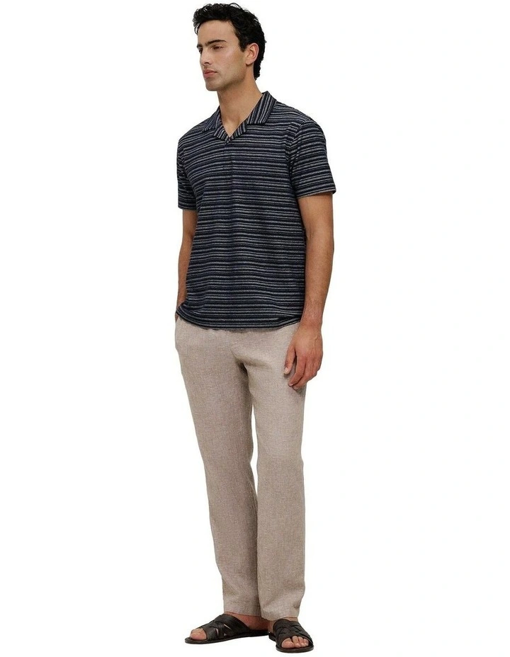 Jacquard Stripe Polo image 4