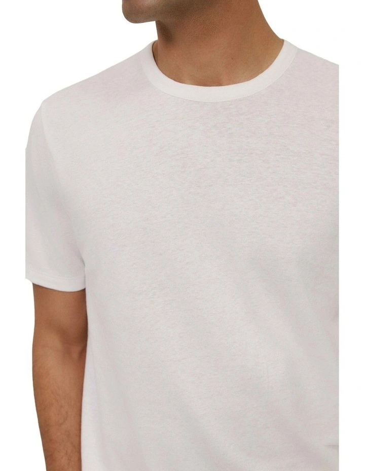 Linen Cotton Jersey T-shirt image 3