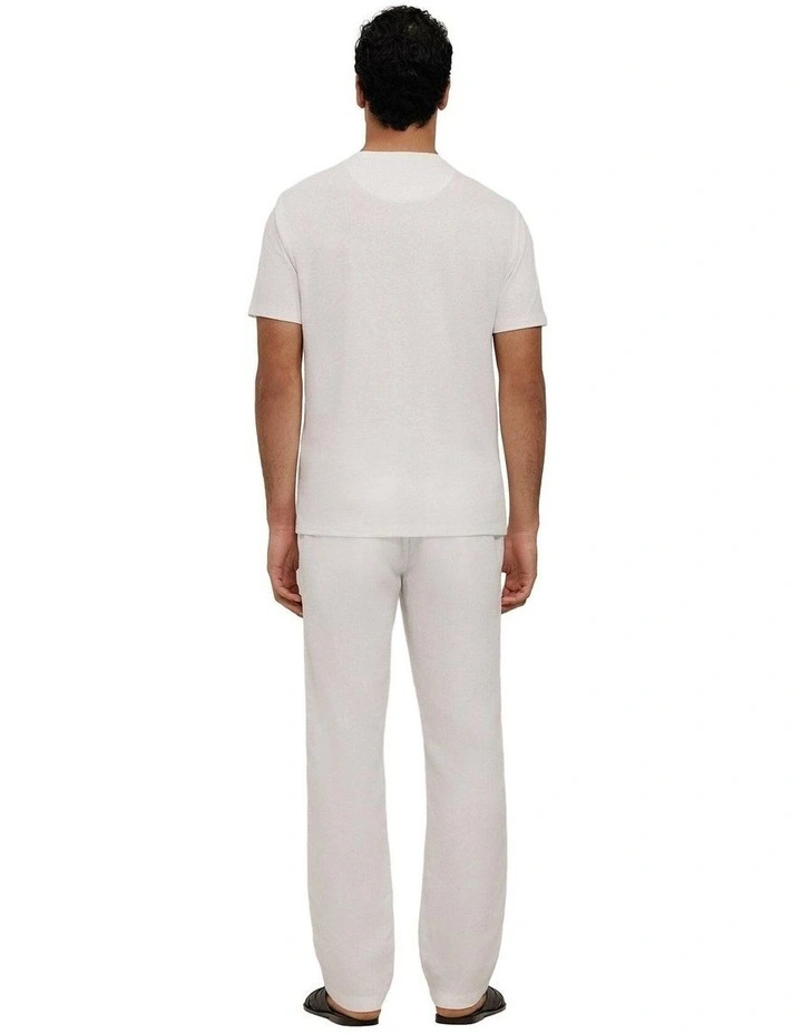 Linen Cotton Jersey T-shirt image 4