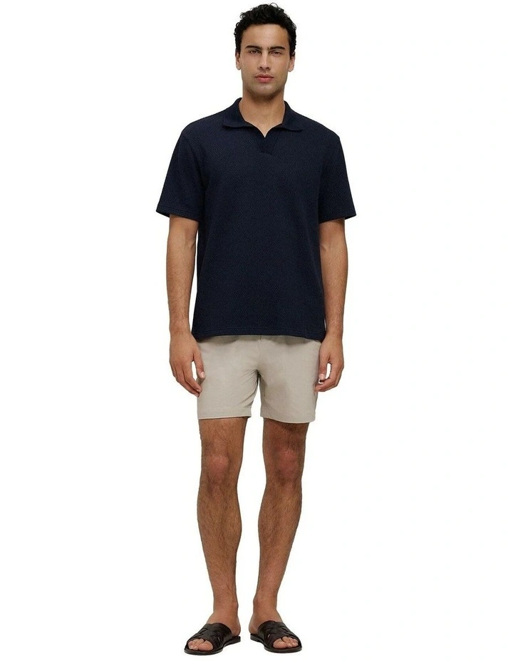 Jacquard Diamond Stitch Polo image 2