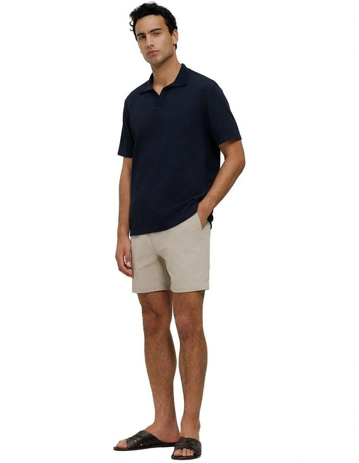 Jacquard Diamond Stitch Polo image 4