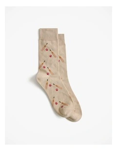 Cricket Crew Sock in Clay
