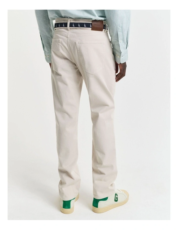 Regular Fit Desert Jeans in Putty image 2