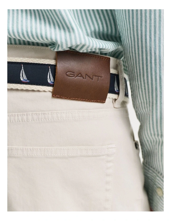 Regular Fit Desert Jeans in Putty image 4