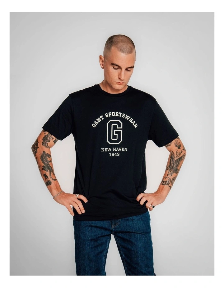 Graphic T-Shirt in Black image 3
