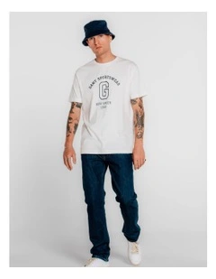 Graphic T-Shirt in Eggshell