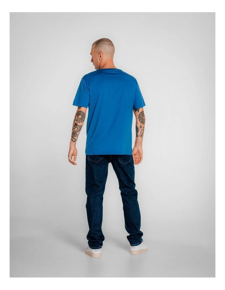 Graphic T-Shirt in Rich Blue image 2