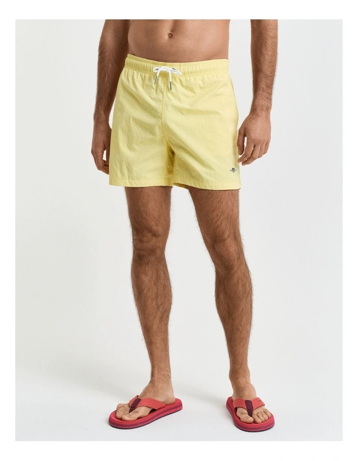 Swim Shorts in Banana Yellow image 1