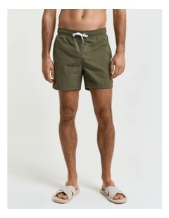 Swim Shorts in Juniper Green