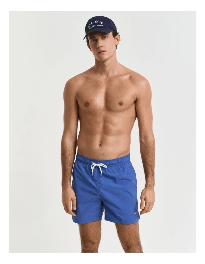Swim Shorts in Rich Blue image 1