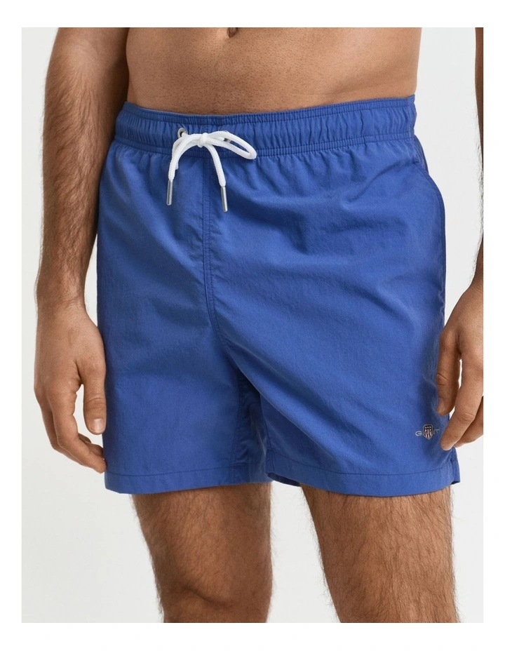 Swim Shorts in Rich Blue image 3
