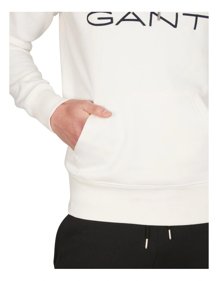 Lock-Up Hoodie in Eggshell image 4