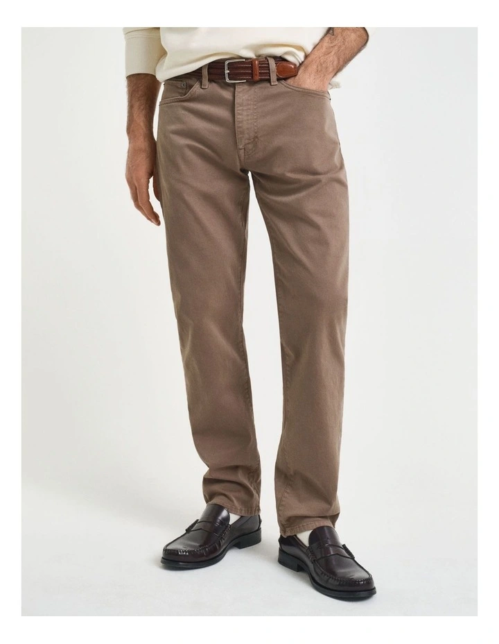 Regular Fit Desert Jeans in Desert Brown image 1