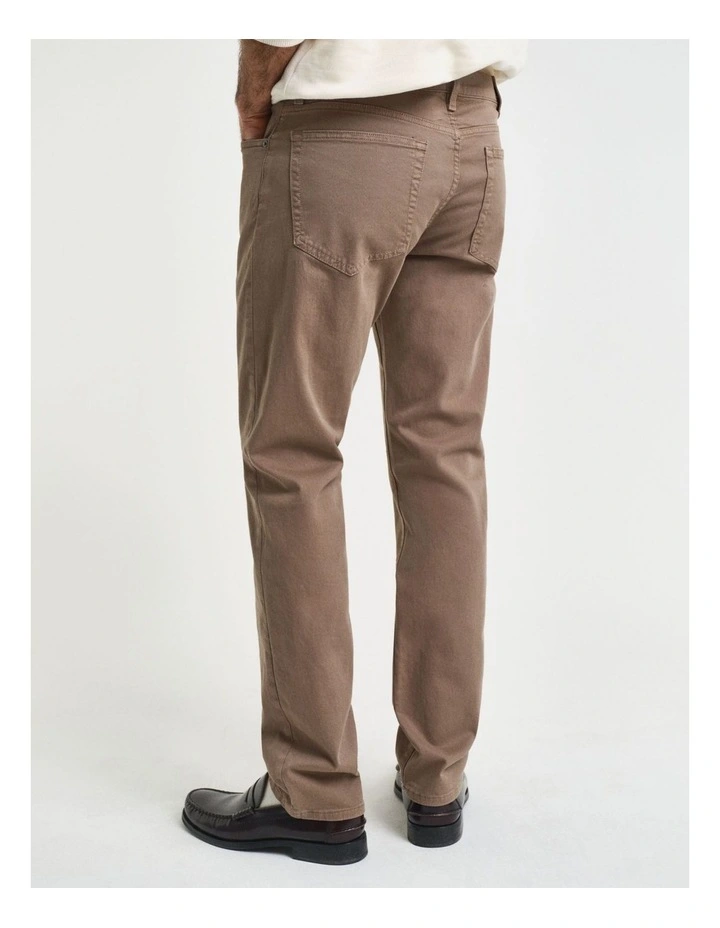 Regular Fit Desert Jeans in Desert Brown image 2
