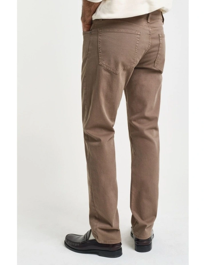 Regular Fit Desert Jeans in Desert Brown image 2