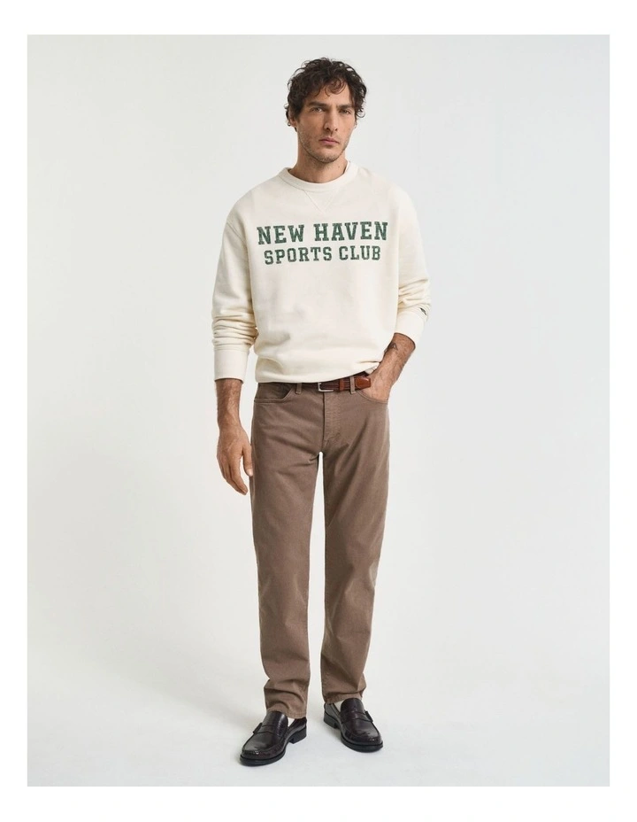 Regular Fit Desert Jeans in Desert Brown image 4