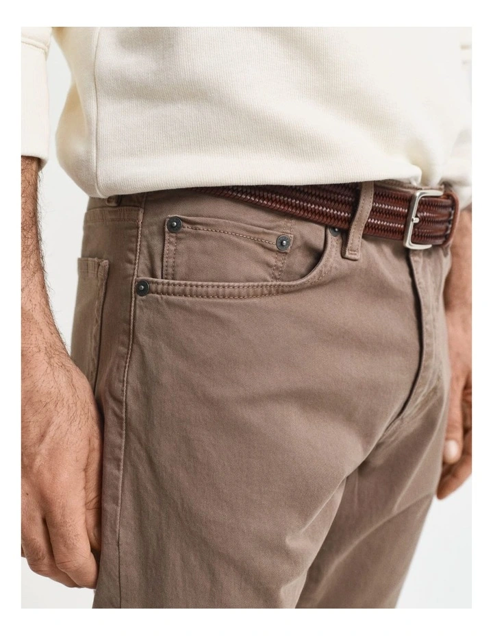 Regular Fit Desert Jeans in Desert Brown image 4