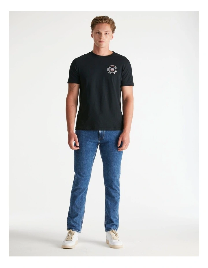 Graphic T-shirt in Black image 1