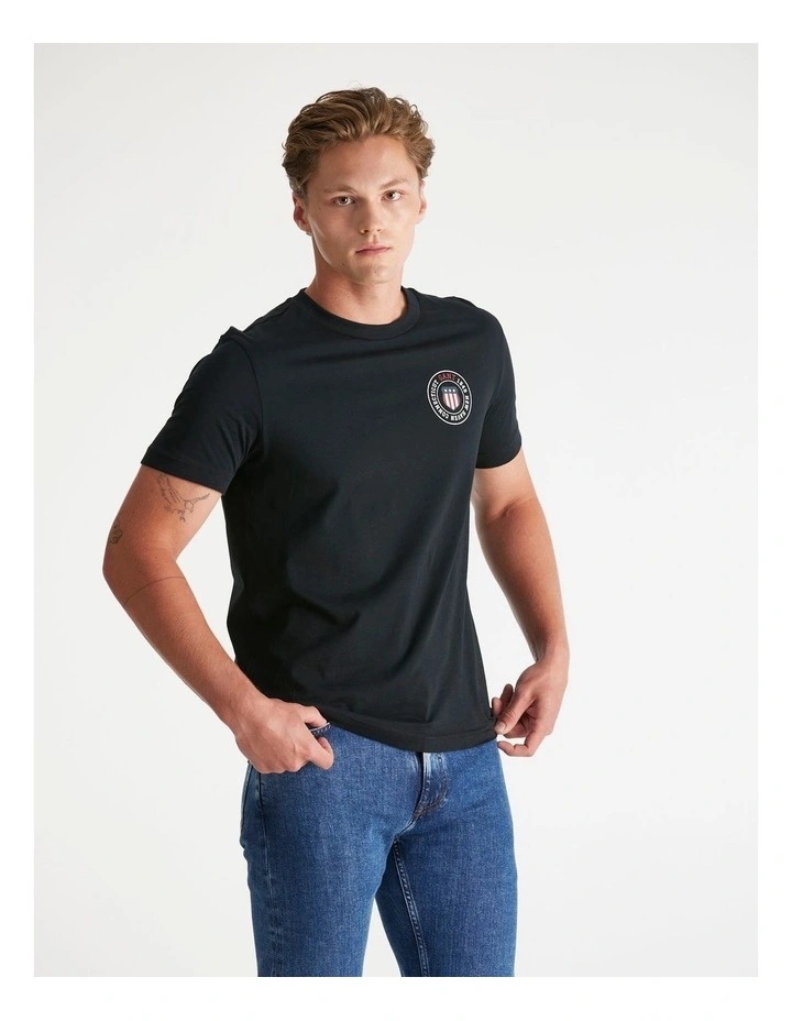 Graphic T-shirt in Black image 4