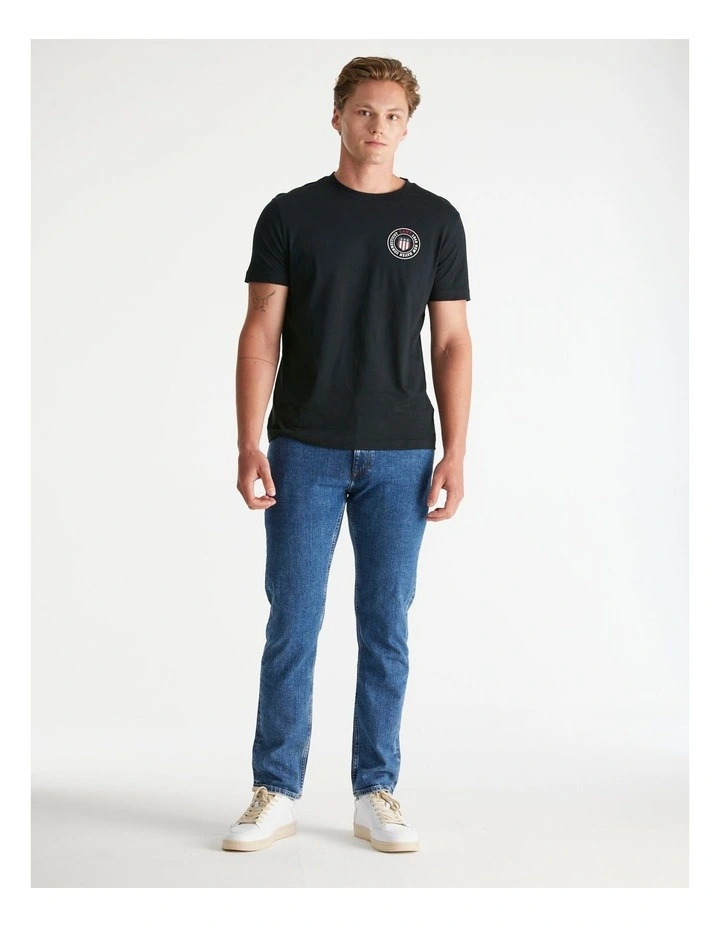 Graphic T-shirt in Black image 5