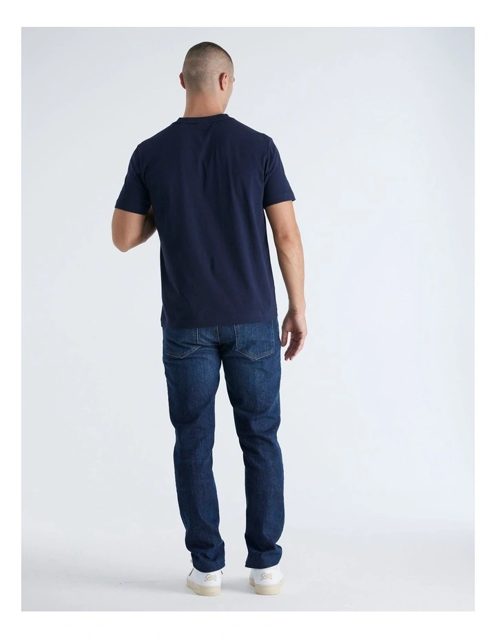 Graphic T-shirt in Evening Blue image 2