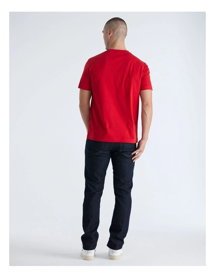 Graphic T-shirt in Ruby Red image 2