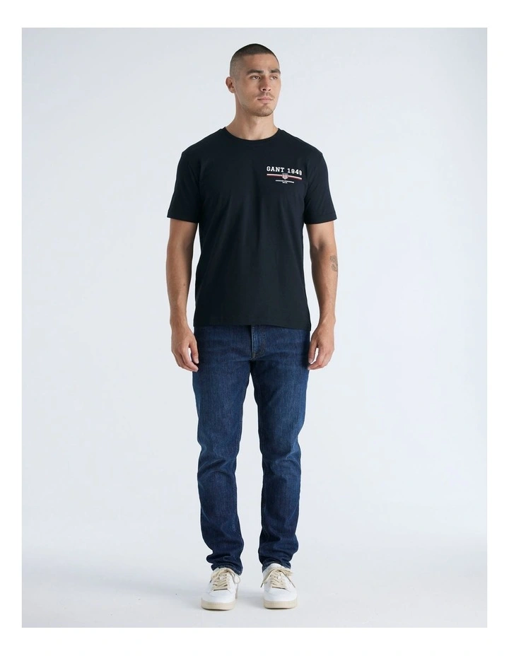 Graphic T-Shirt in Black image 3