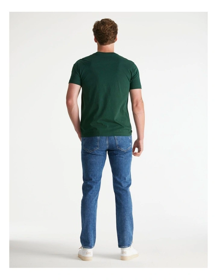 Graphic T-Shirt in  Tartan Green image 2