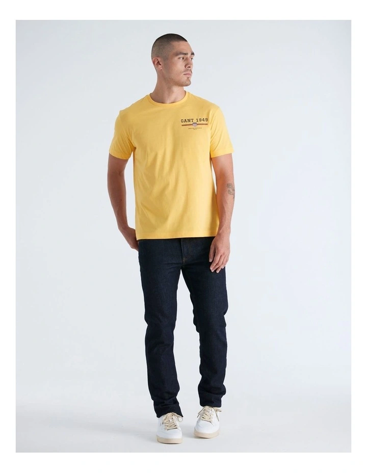Graphic T-Shirt in Smooth Yellow image 5