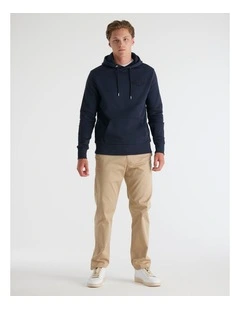 Tonal Shield Hoodie in Evening Blue