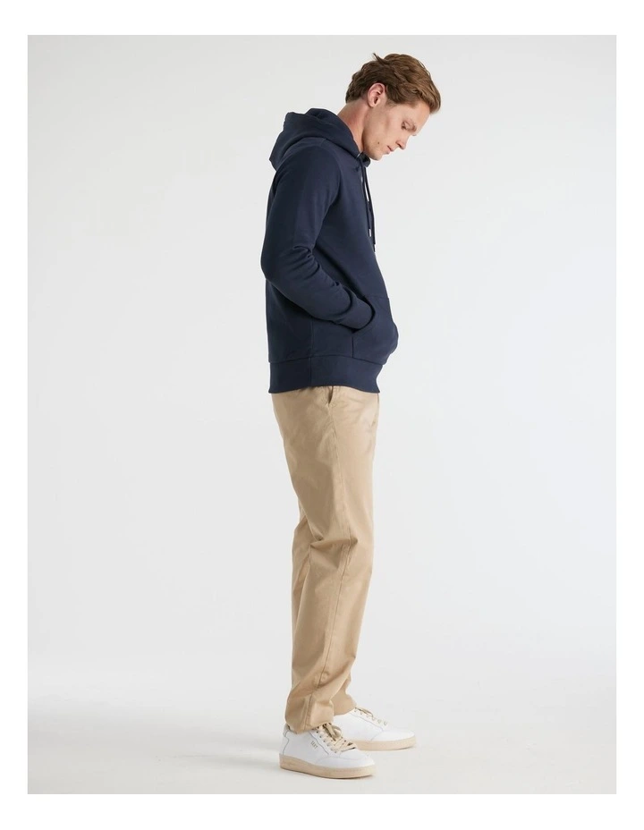 Tonal Shield Hoodie in Evening Blue image 6