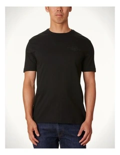 Tonal Shield T-shirt in Black