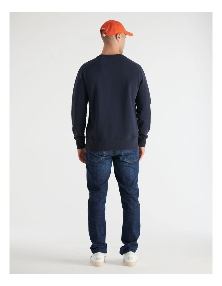 G Badge Sweatshirt in Evening Blue image 2